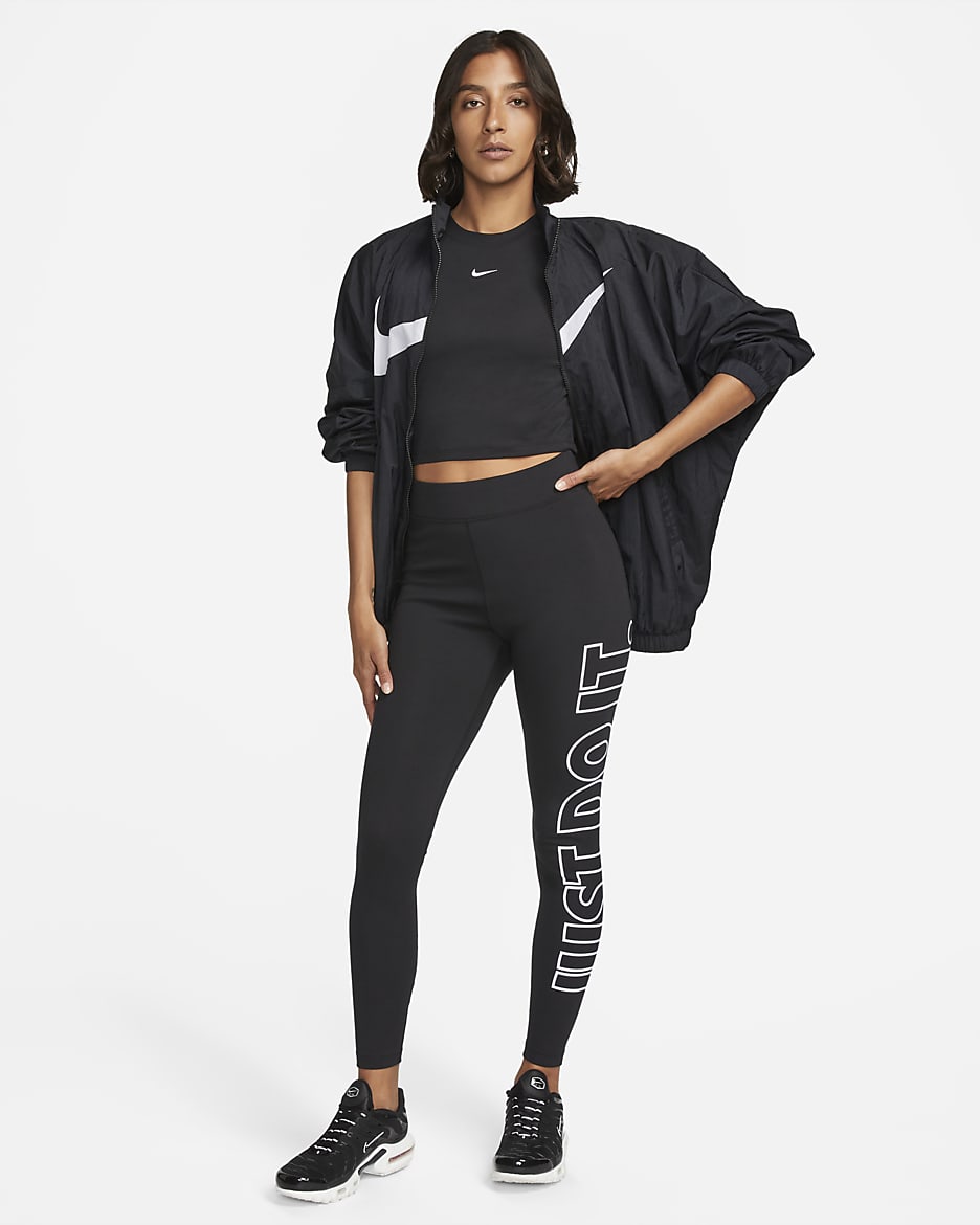 Leggings de tiro alto con graficos para mujer Nike Sportswear Classics